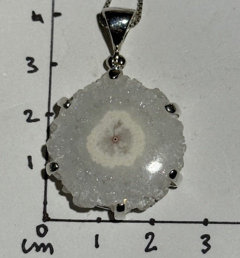 Pendentif Quartz Solaire Grade A 