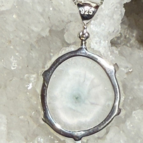 Pendentif Quartz Solaire Grade A 
