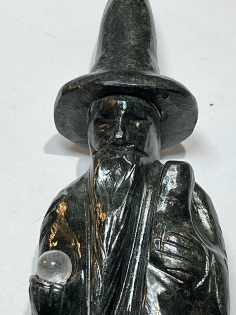 Healer's Gold Merlin (Carved in Brazil)