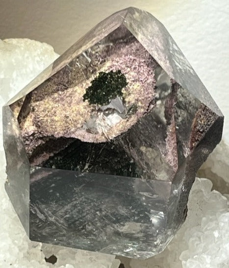 RARE SPECIMEN Temple of Heart Crystal/ DOW Quartz Chlorite/Shaman (Lodolite