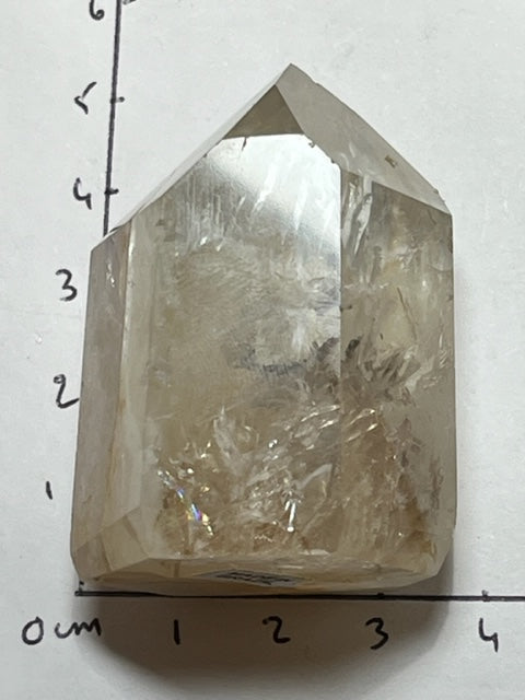 Cristal du Temple du Coeur/ DOW (Rare) avec inclusions