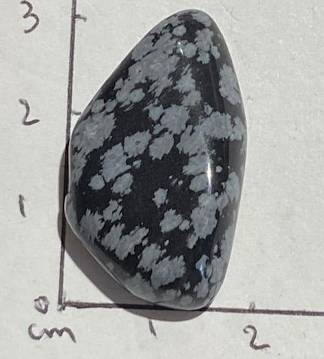 Obsidienne Flocon de neige