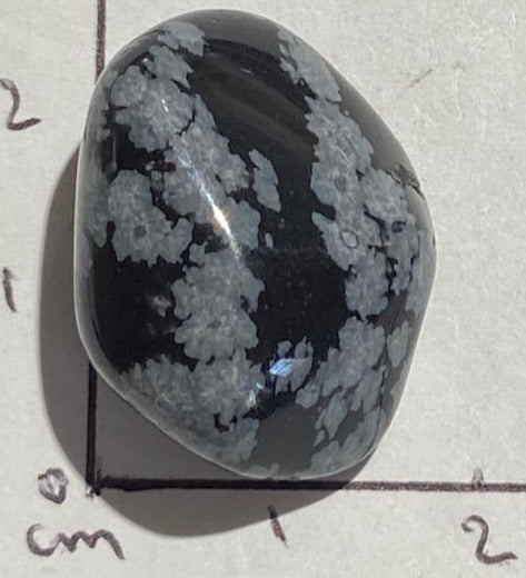 Obsidienne Flocon de neige