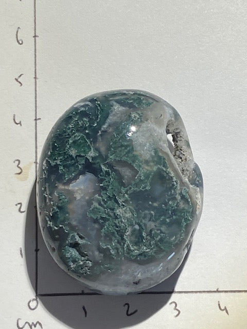 Moss Agate Pebble 