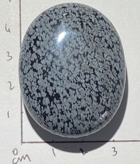 Obsidienne Flocon de neige