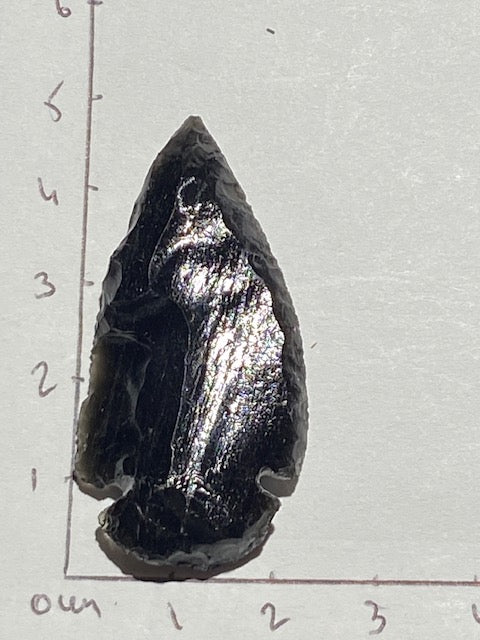 Arrowhead (Black Obsidian) 