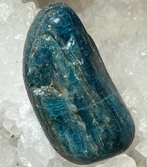 Oasis de cristal Apatite Bleue