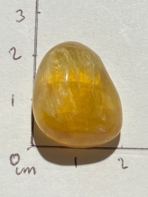Yellow fluorite