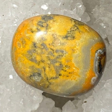Cabochon Jaspe Bourdon éclipse Naturelle - Forme Poire 44x31x5 Mm, 66 Carats - Pierre Précieuse Pour Bijouterie, Collection