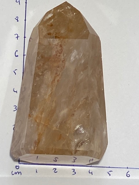 Cristal du Temple du Coeur/ DOW (Rare) Quartz Hématoïde Guérisseur