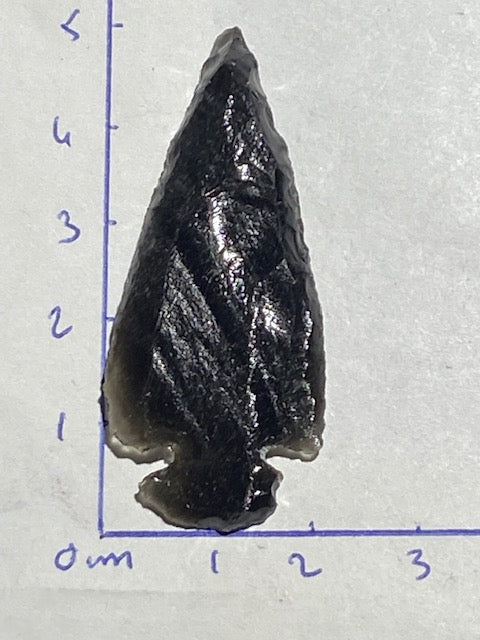 Arrowhead (Black Obsidian) 