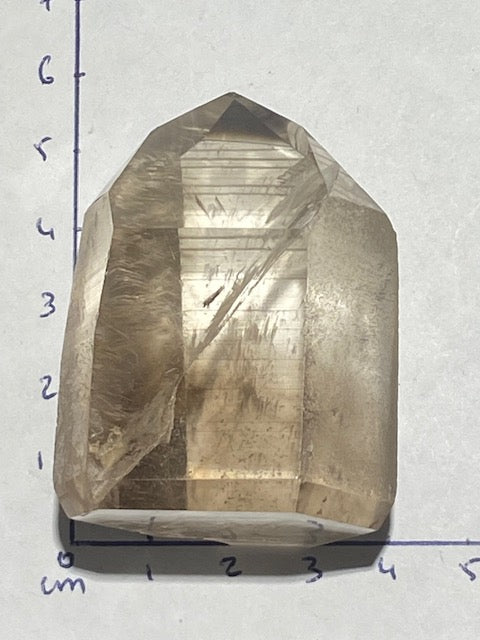 Citrine Lemurian Quartz Point