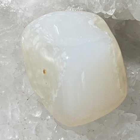 Agate Blanche Opalisée