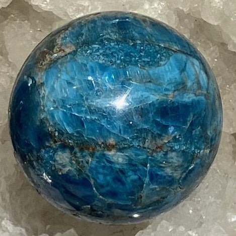 Sphère  Apatite Bleue 
