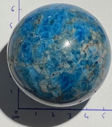 Sphère  Apatite Bleue 