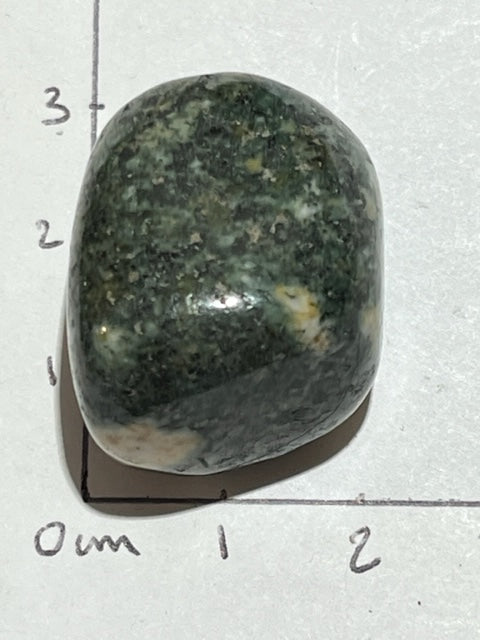 Blue stone from the Preseli mountains