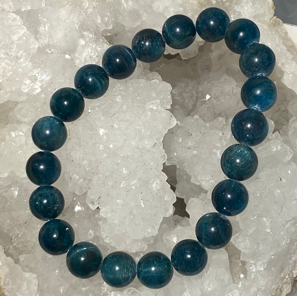 Crystallized Blue Kyanite Bracelet