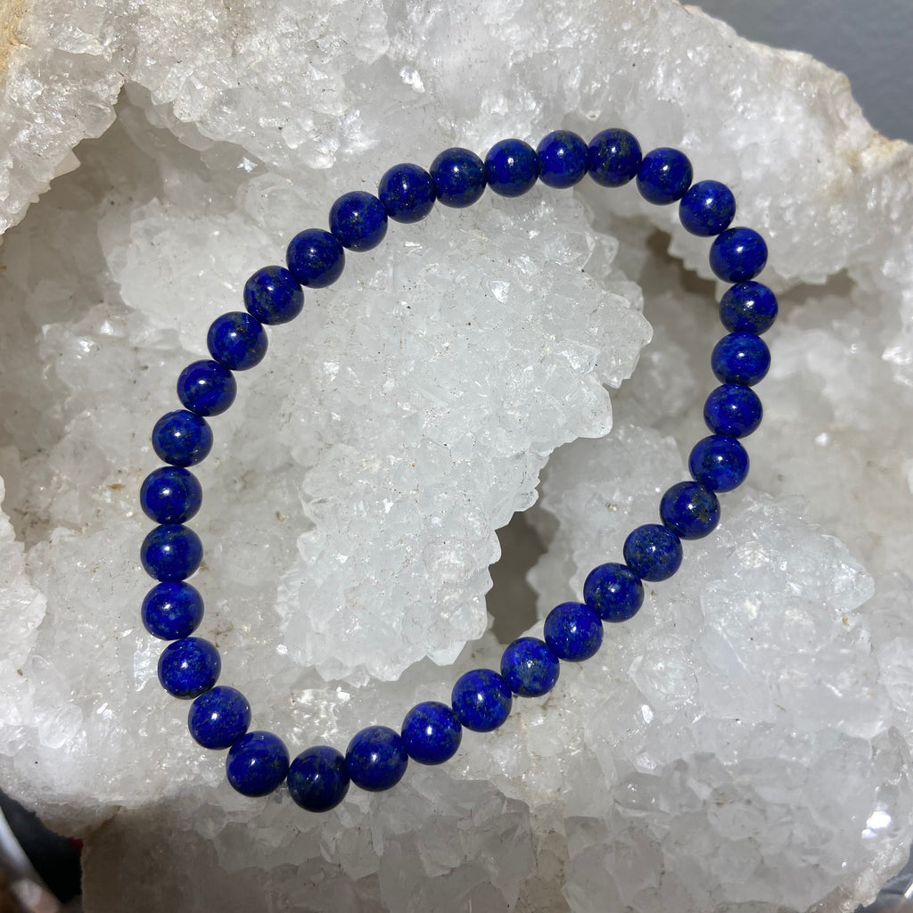Bracelet Lapis Lazuli  4mm
