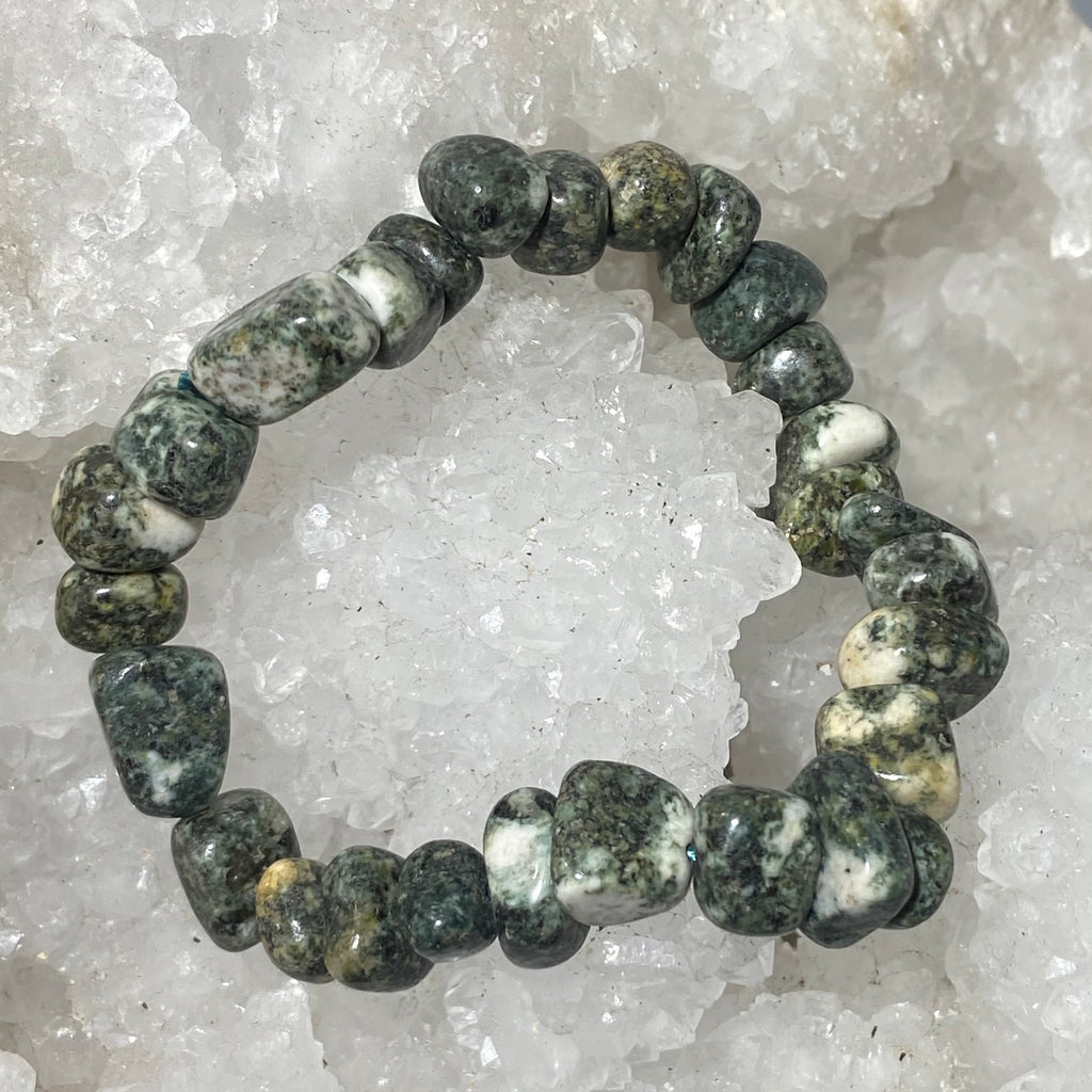 Blue stone bracelet from the Preseli mountains